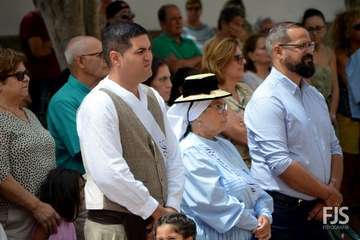 Misa y procesión de la Virgen de la Paloma en La Viña (Foto Francisco Javier Santana)